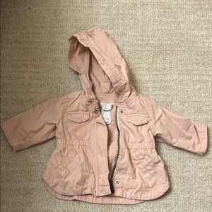 Baby pink spring jacket